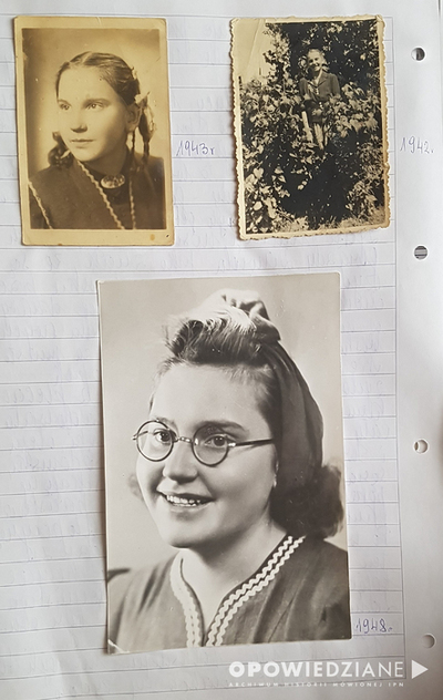 Zdjęcia Heleny z lat 1942/48