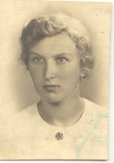 Barbara Piotrowska, 1939 r.