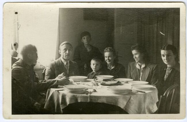 obiad w domu państwa Janickich.