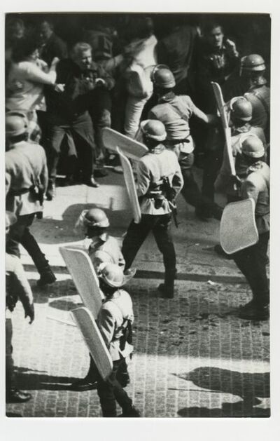 Demonstracja 3-majowa w Warszawie w 1982 r.