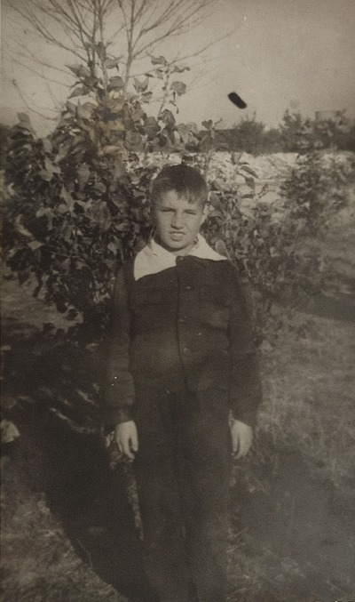 Kazimierz Bodejko, fotografia z dzieciństwa. Zbiory Kazimierza Bodejko