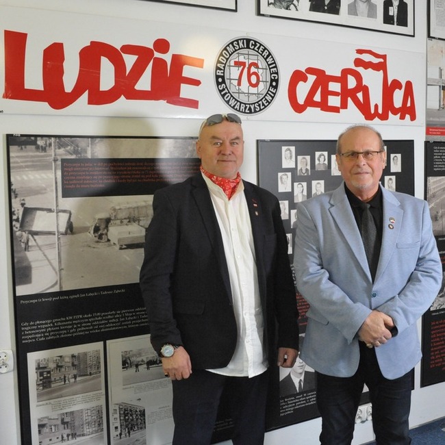 od lewej K. Stanik i M. Siedlecki