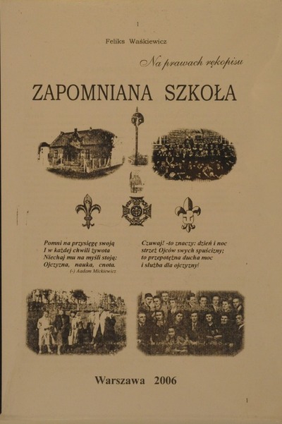 10-12. Wybrane publikacje Pana Feliksa Waśkiewicza.